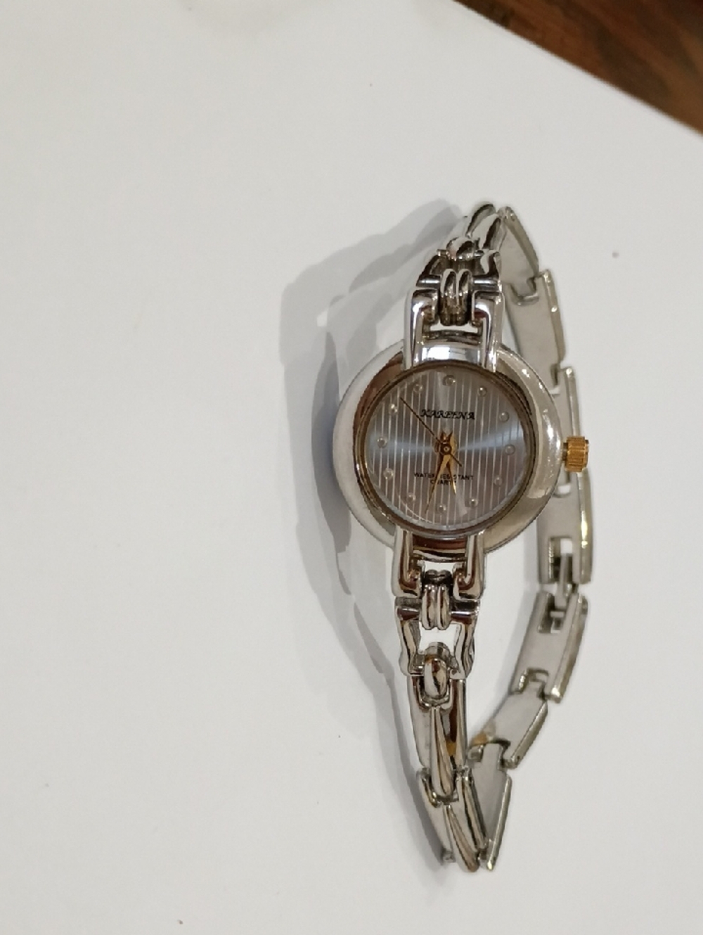 Kareena Silver Linked Bracelet Watch